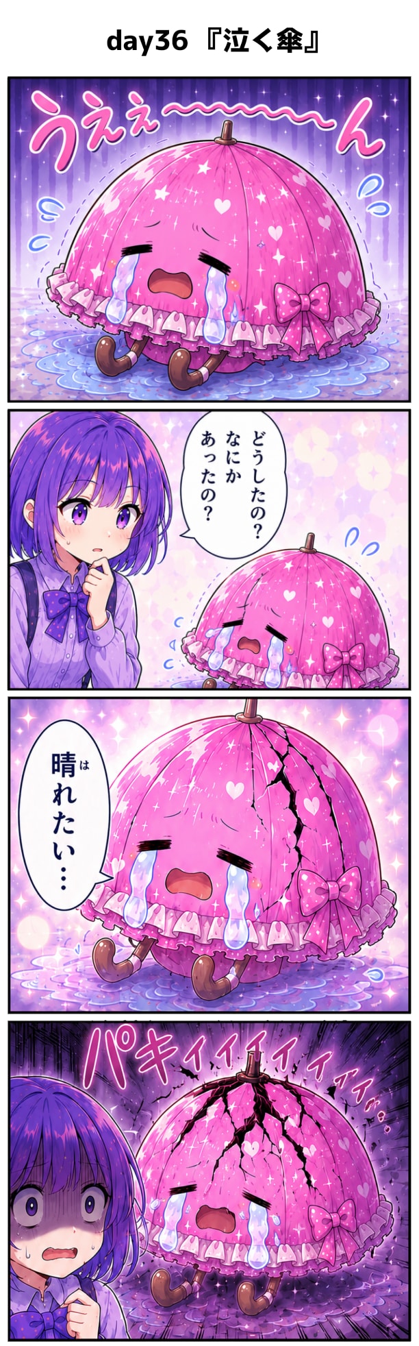 day36 『泣く傘』 | の人気AIイラスト・グラビア