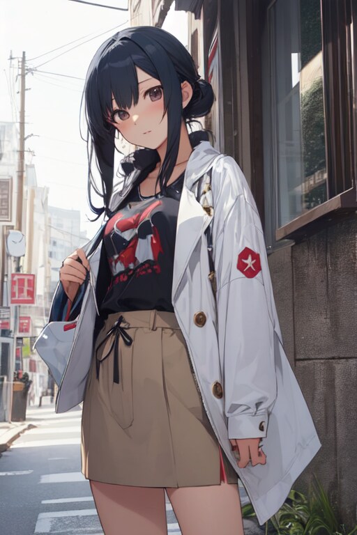 勝負服の私