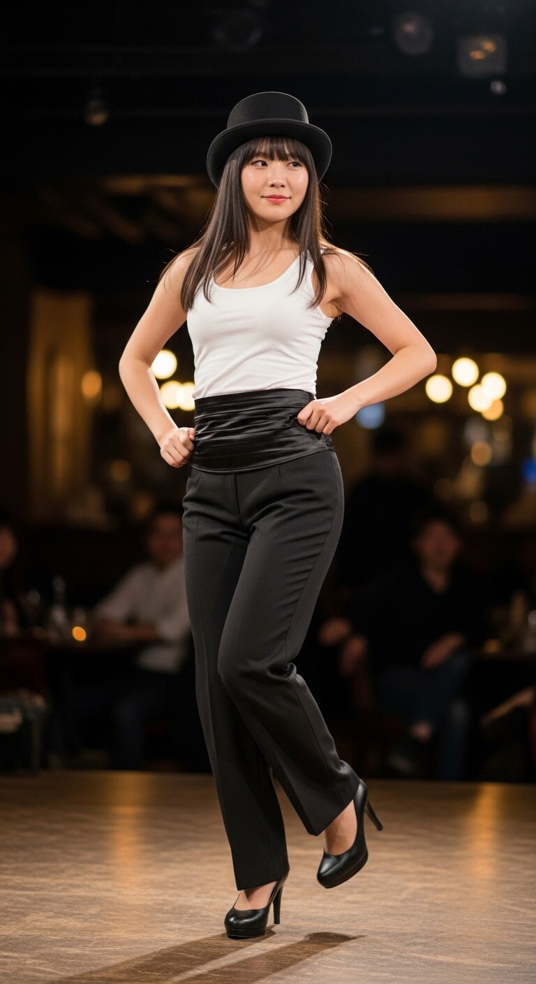 かっこかわいいダンサー白鳥英美梨の元町カフェ Guillaume バータイム公演