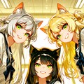 「うちの子三人娘」がラノベになりました！【1200投稿達成！】 3枚目