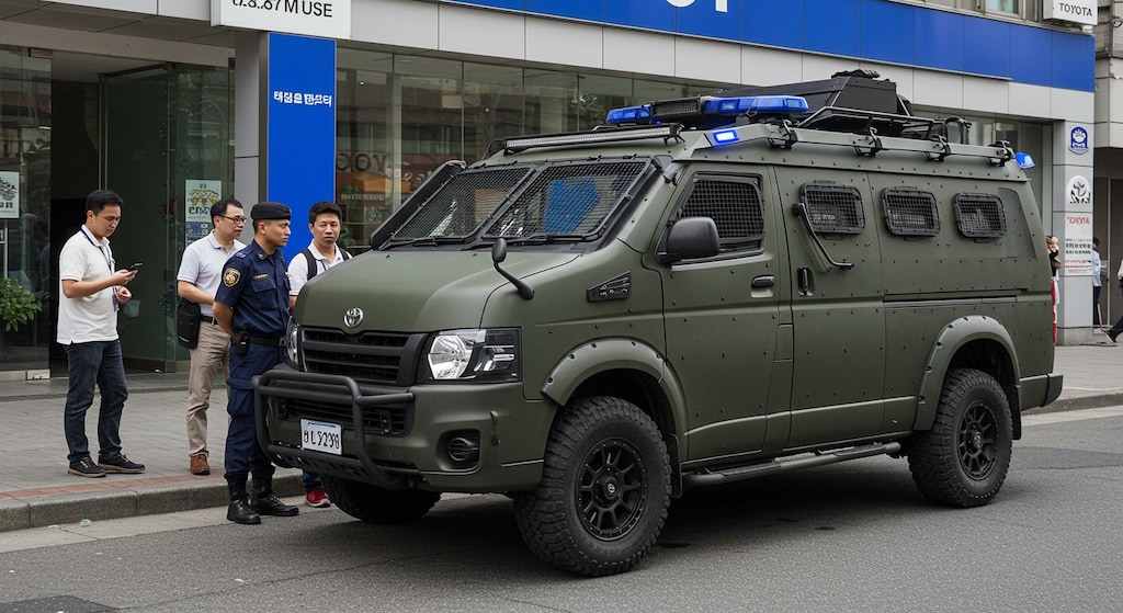 ハイエース現金輸送車