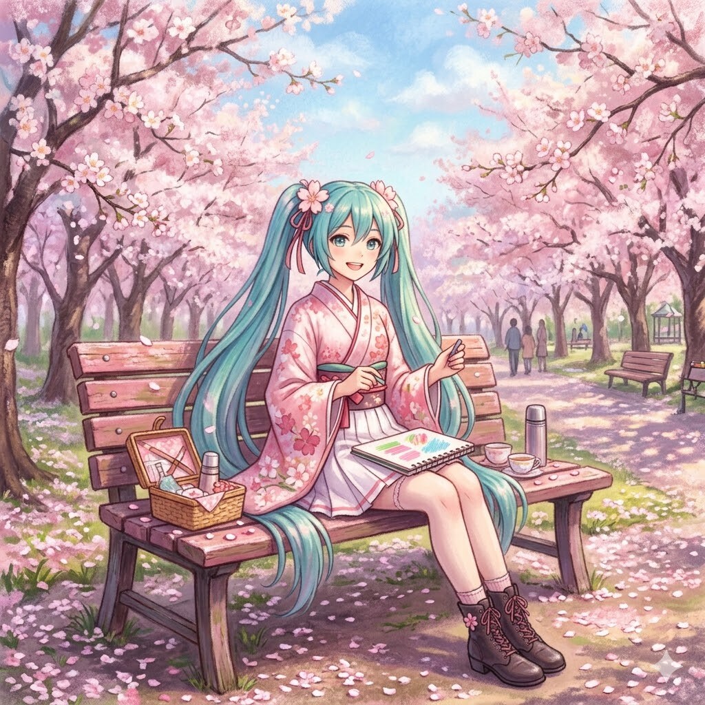 パンパステル 初音ミク