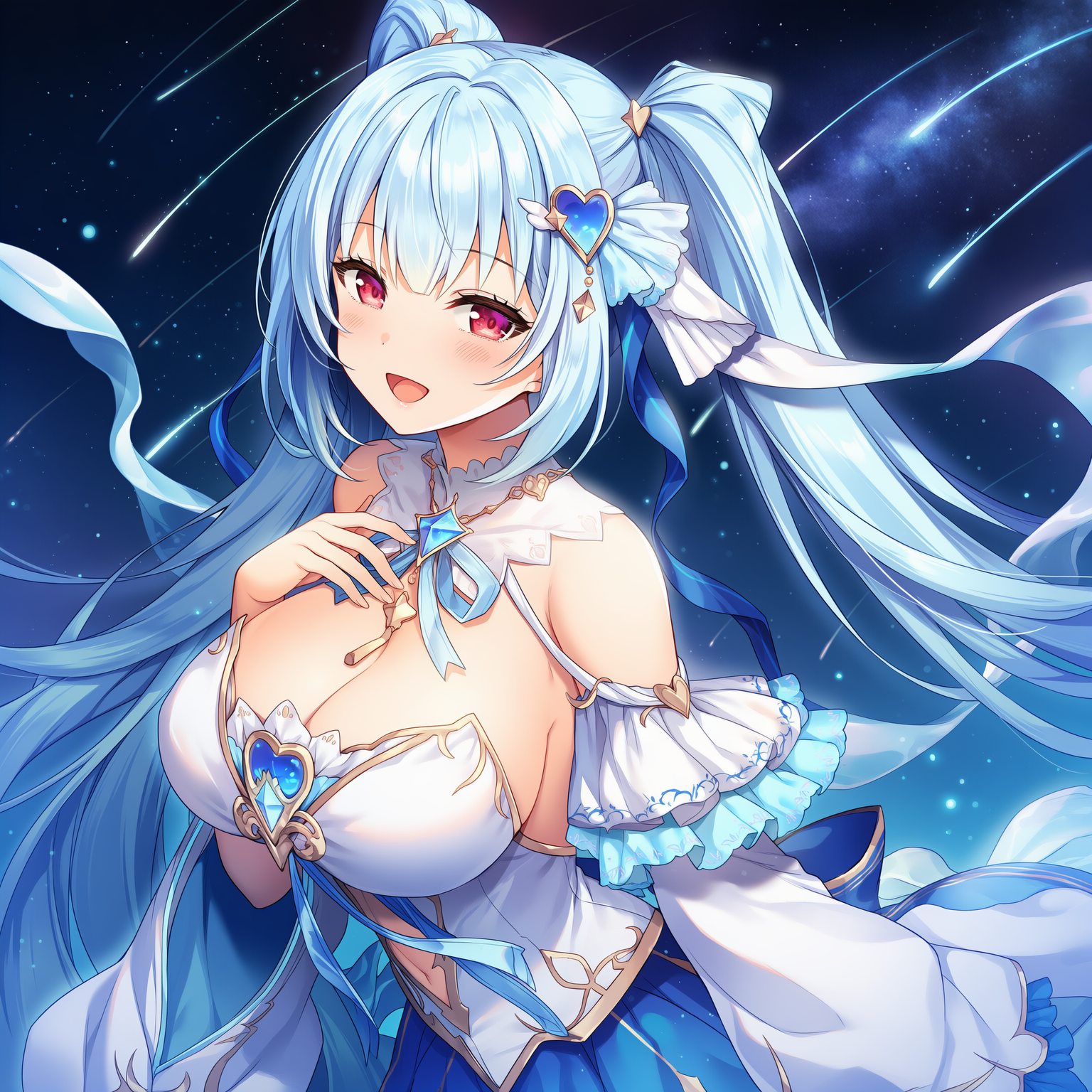 魅惑の装い全年齢版(88) 〜夜空〜 | の人気AIイラスト・グラビア