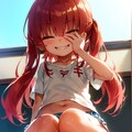 目隠しメスガキの踏みつけ 2枚目