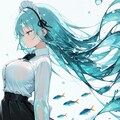 あくあメイドさん 3枚目