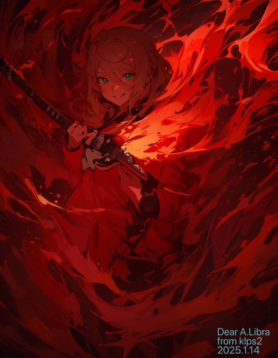 紅実験（一応凪咲さん目指して…）