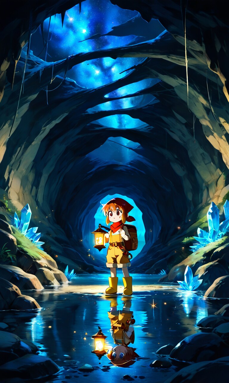 洞窟探検