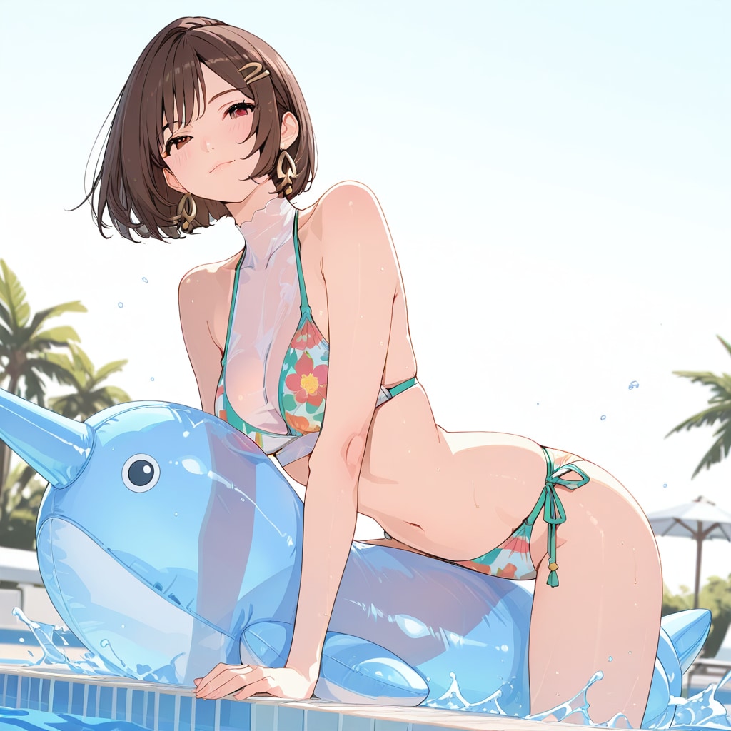 碧を穿つ夏光の輪郭