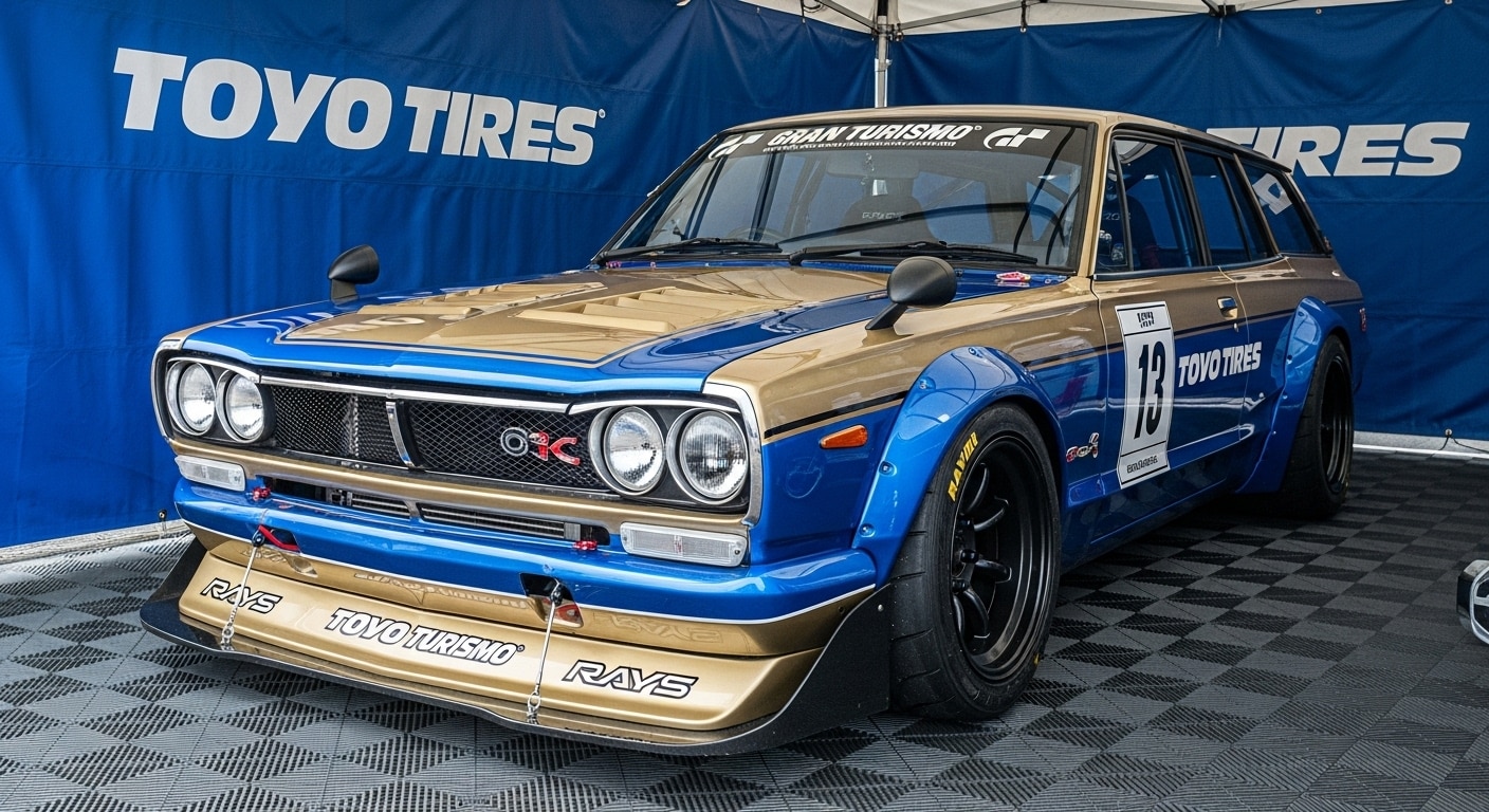 トーヨータイヤスカイラインワゴン | の人気AIイラスト・グラビア