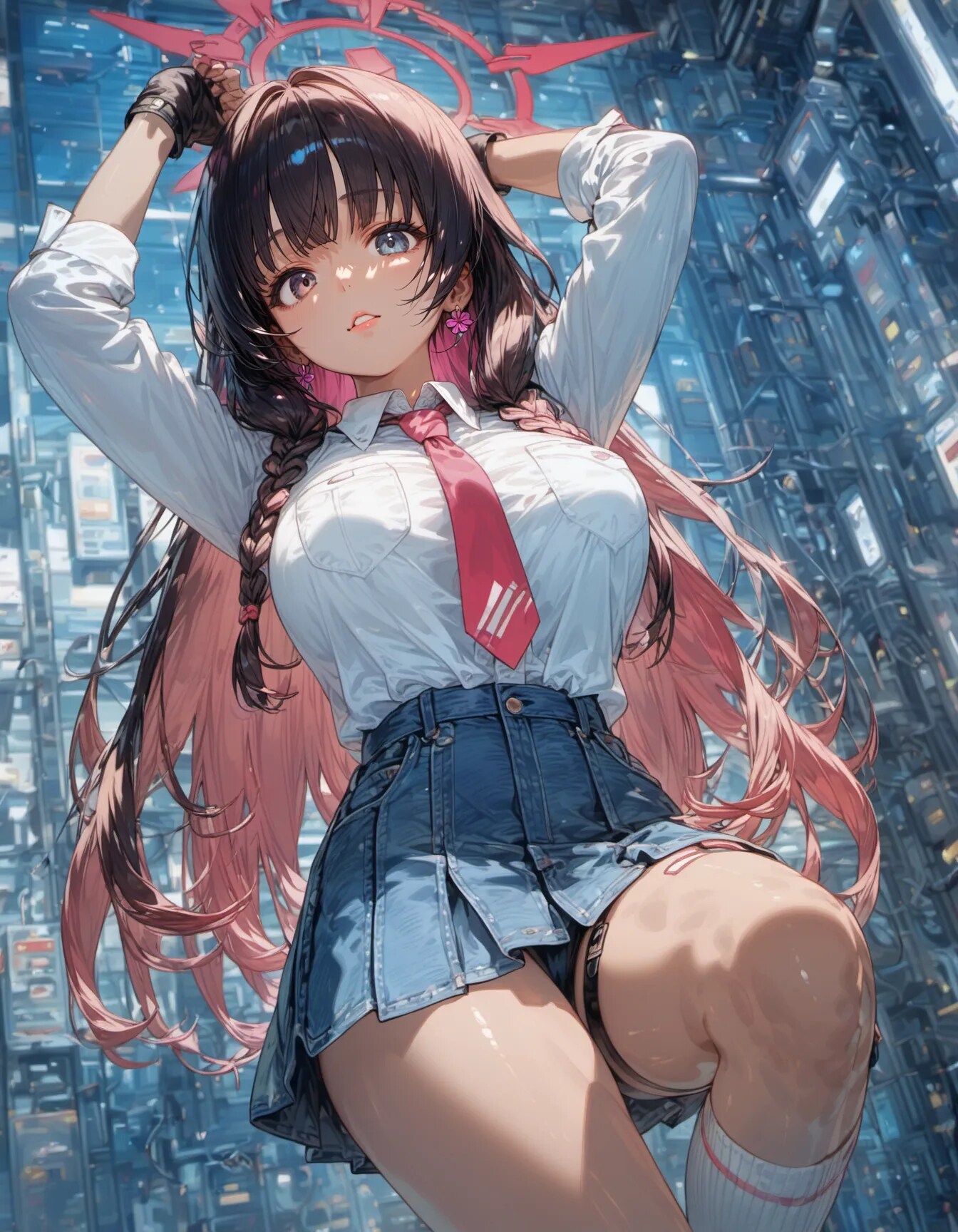 Cybernetic Dawn Sentinel | の人気AIイラスト・グラビア