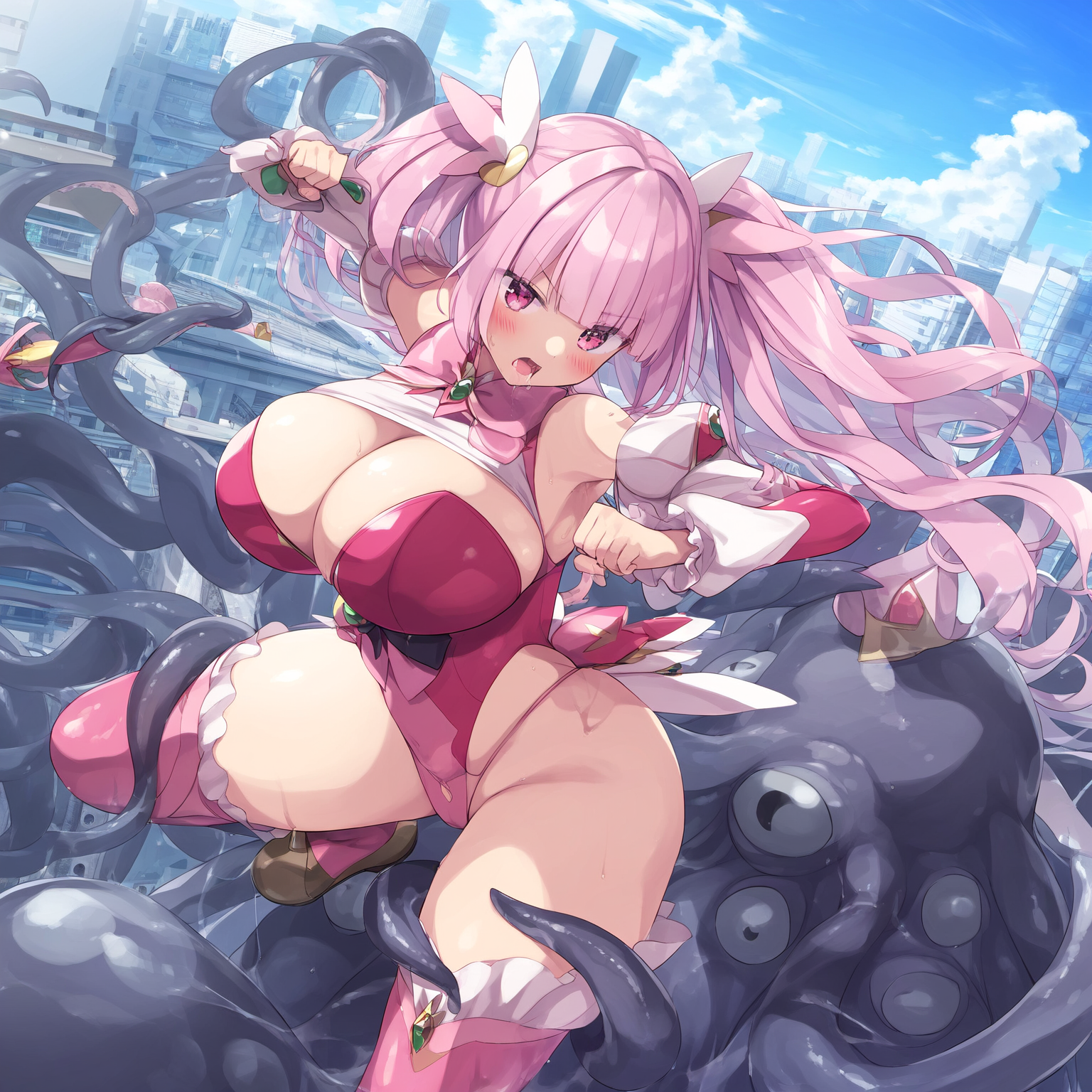 魔法少女　善戦