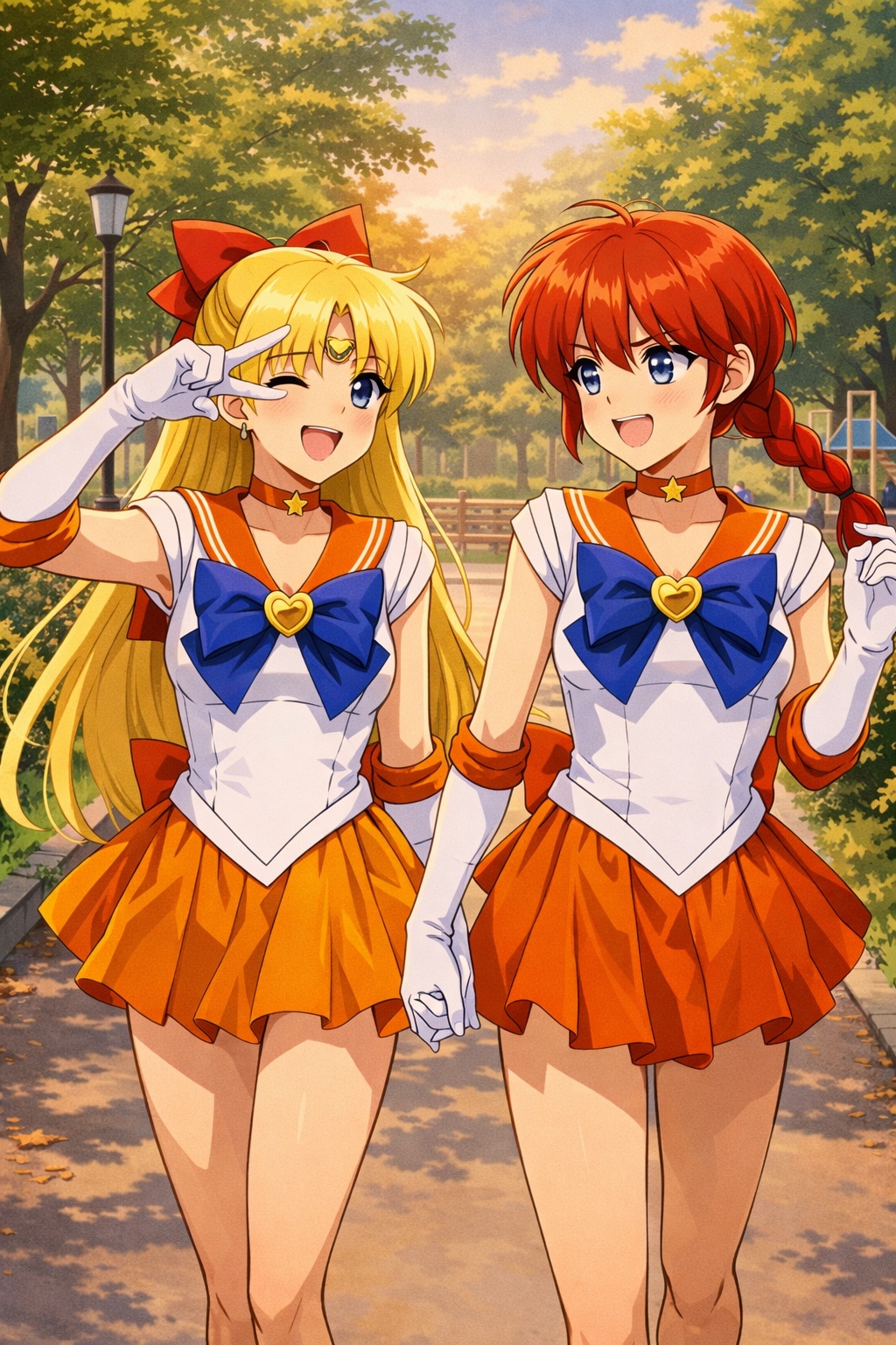 美少女戦士セーラーヴィーナス＆ヴィーらん第二話