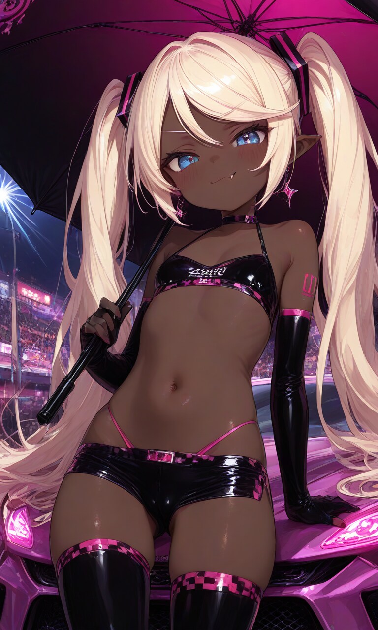 褐色エルフ