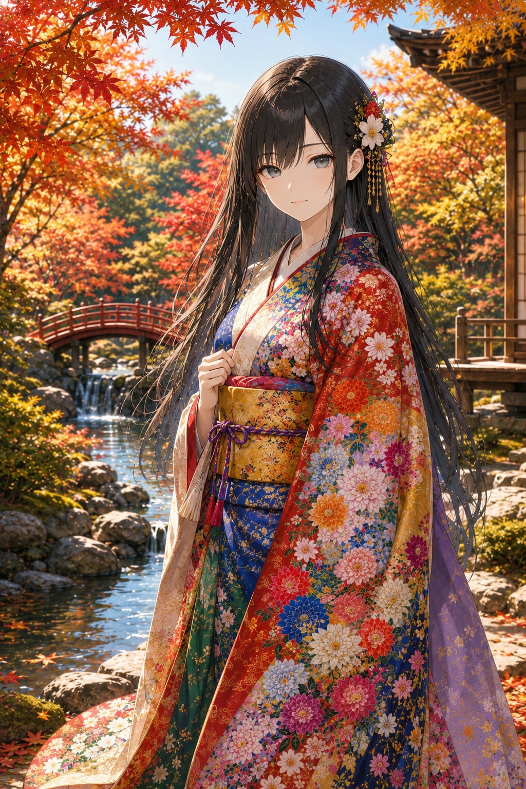 秋の庭園