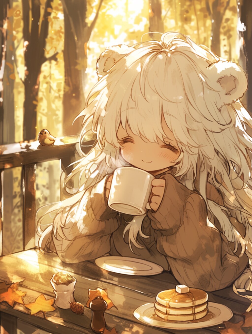 くま娘✖︎コーヒー③🐾