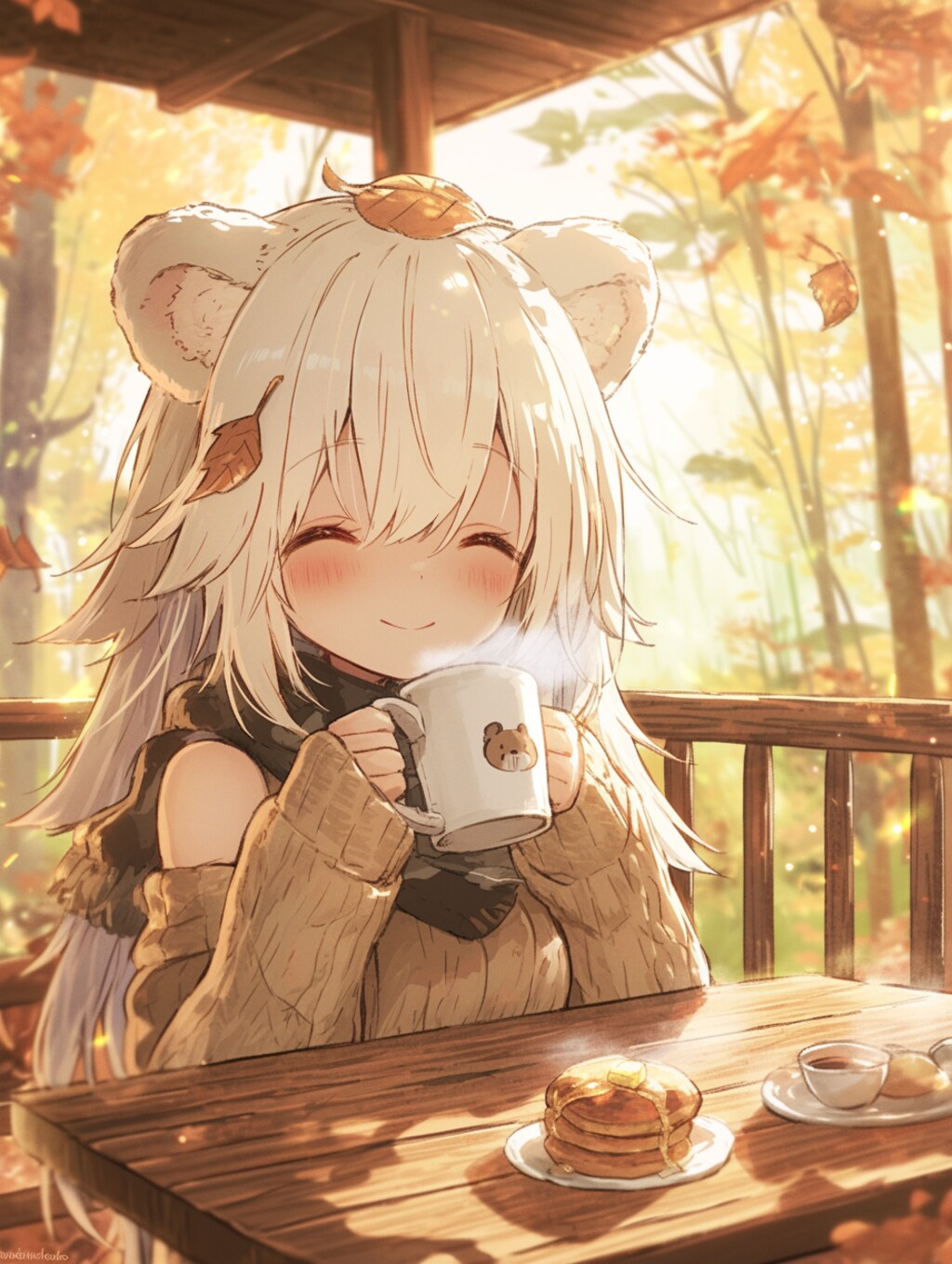 くま娘✖︎コーヒー③🐾