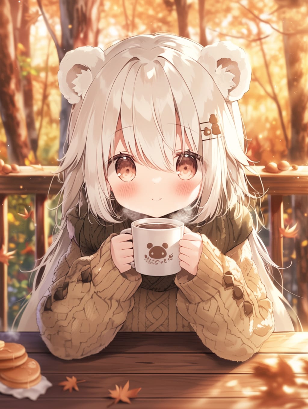 くま娘✖︎コーヒー③🐾