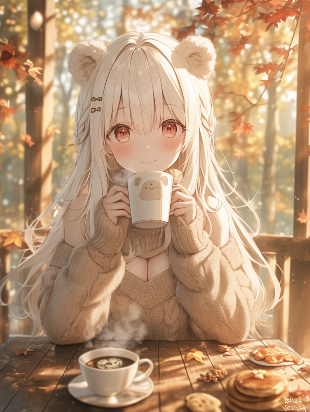 くま娘✖︎コーヒー③🐾