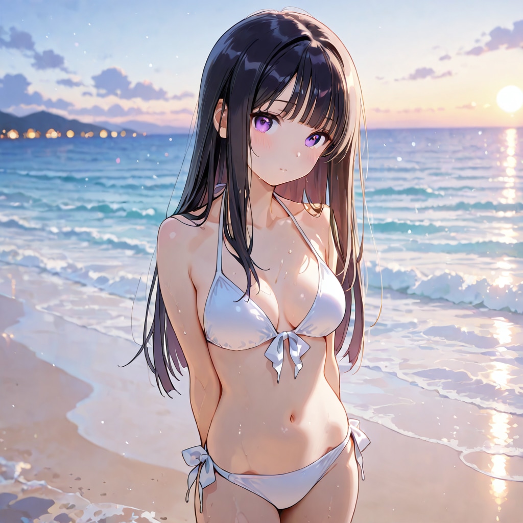 二人だけの海辺