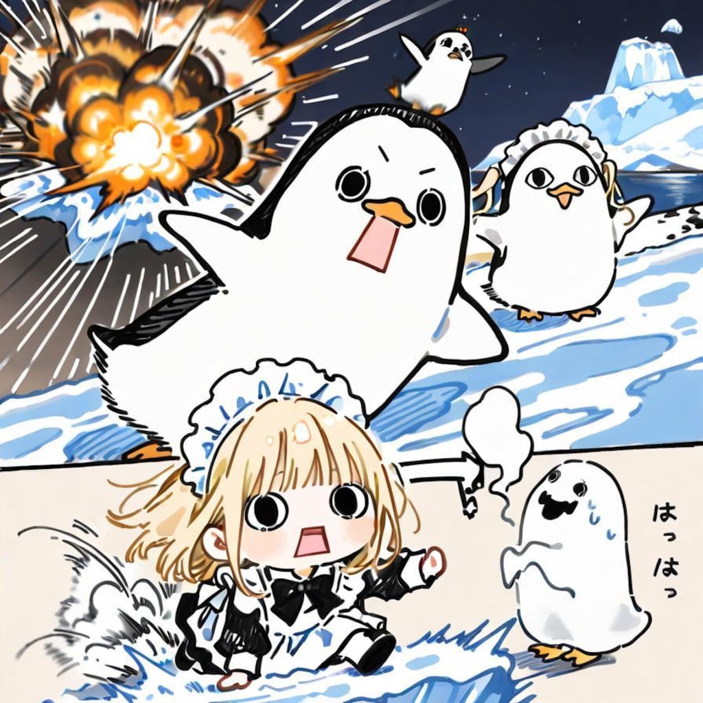 え ら い こ っ ち ゃ 普 及 活 動 in 南 極 🐧💥💥💥