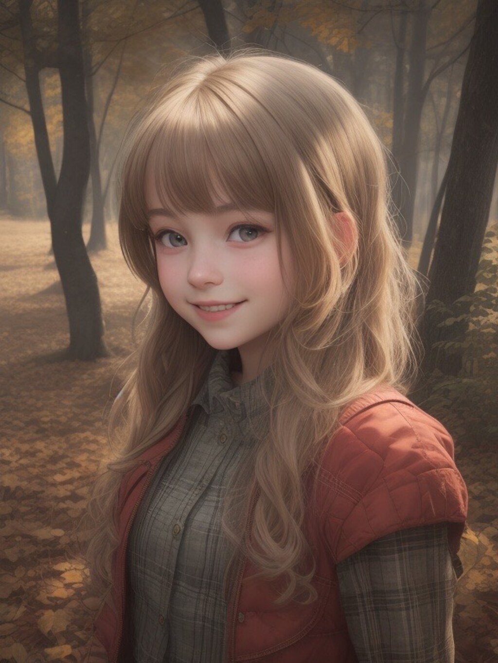 アルバータの森の少女