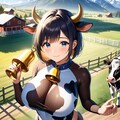 牛娘ちゃん 2枚目