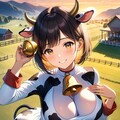牛娘ちゃん 4枚目