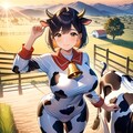 牛娘ちゃん 3枚目