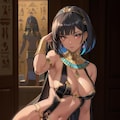 ちょっぴりエチなエジプト娘イラスト 7枚目