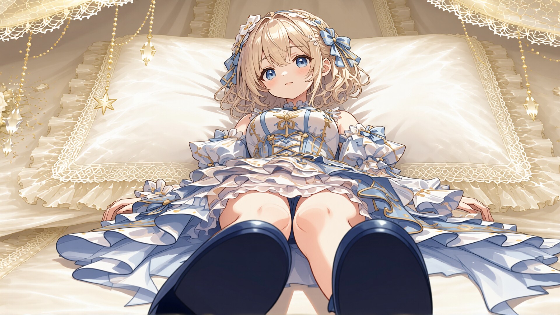 金髪少女とドレス　その12-2