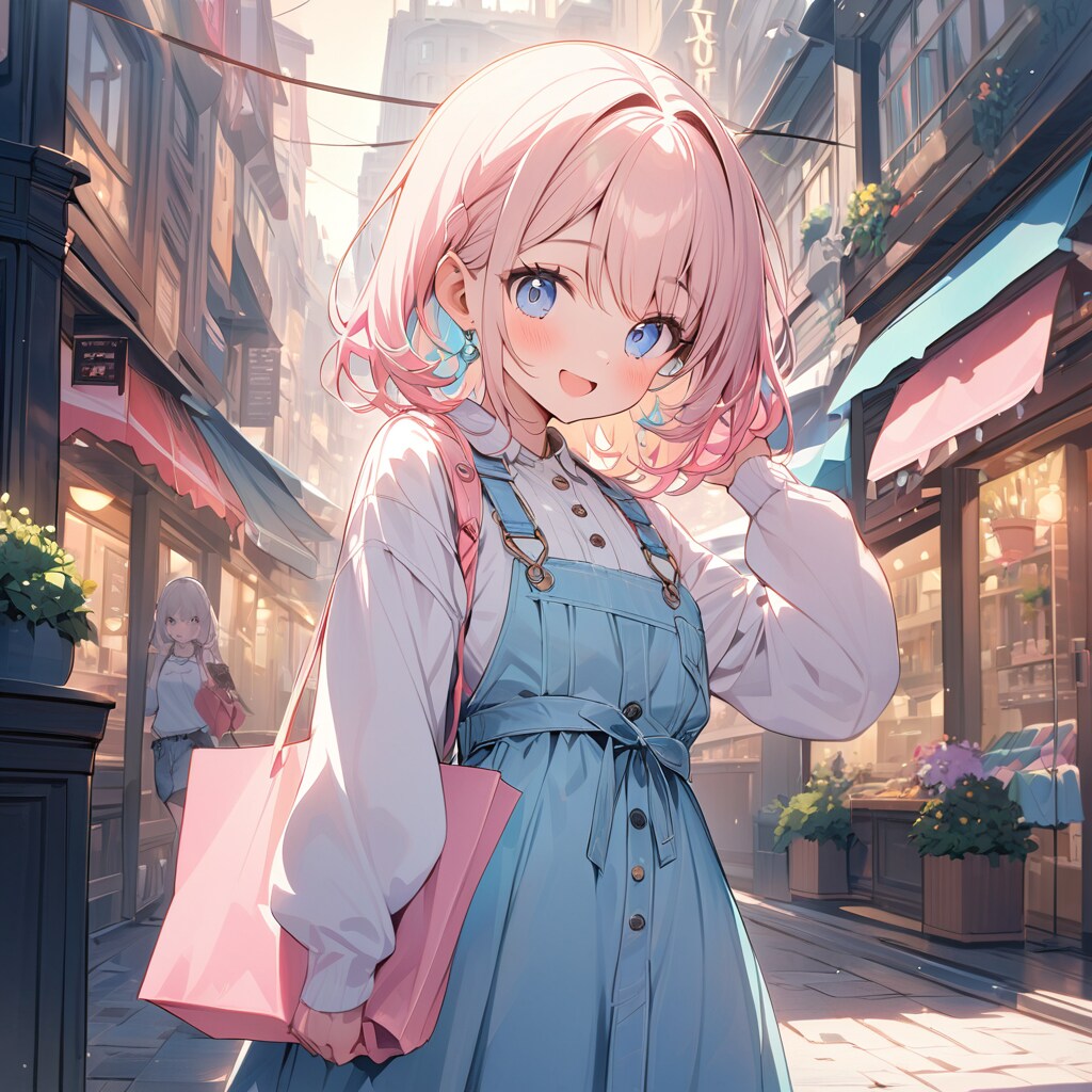 パステルなお出掛け | の人気AIイラスト・グラビア