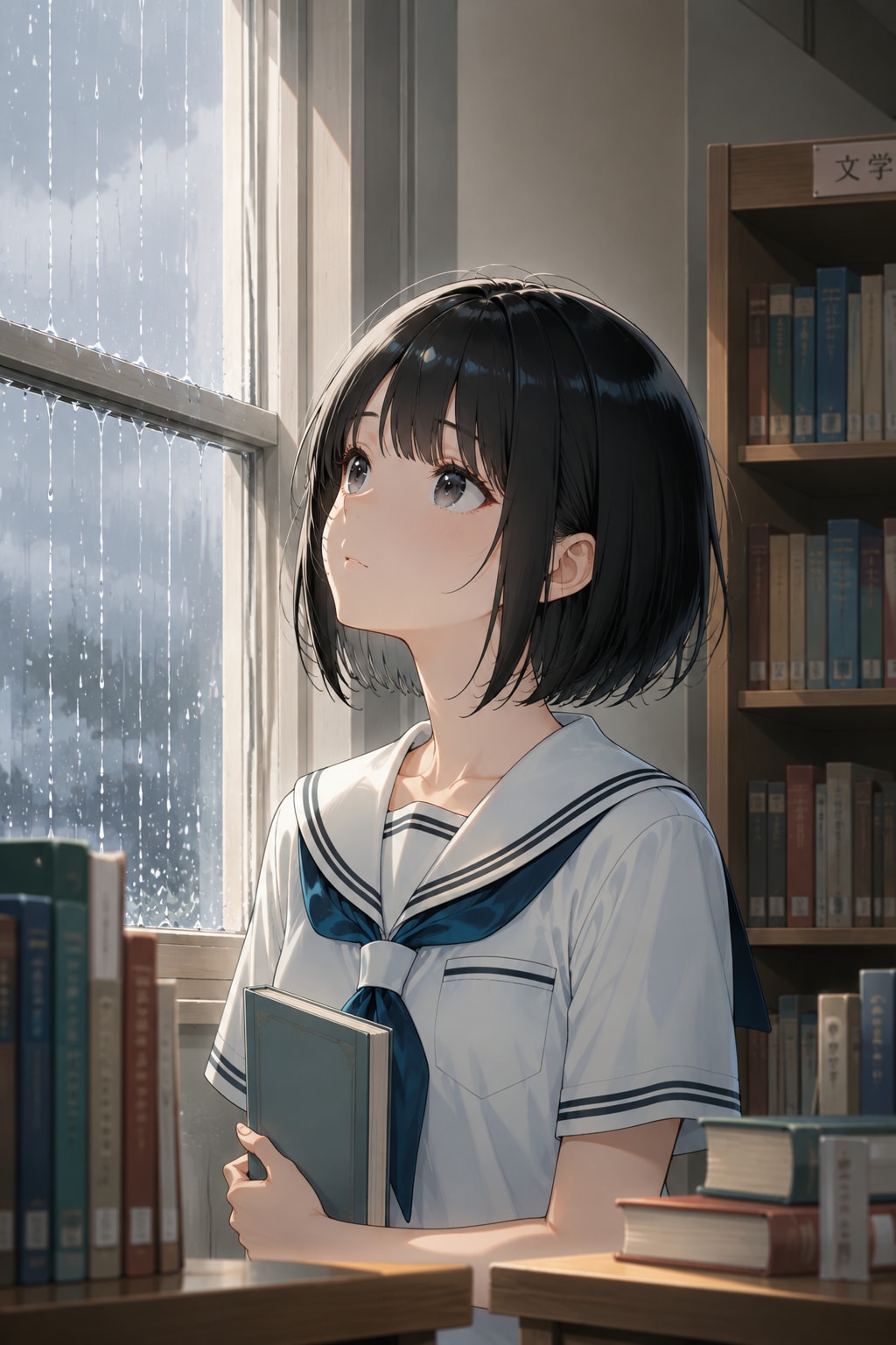 雨あがるかな