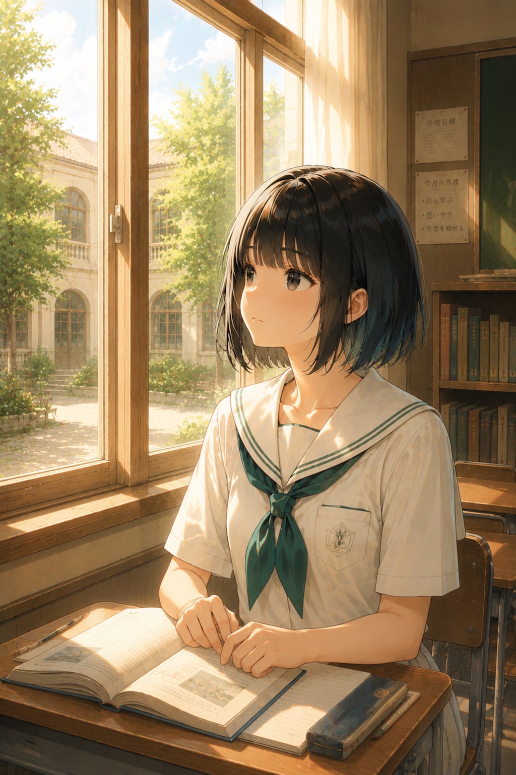 雨あがるかな