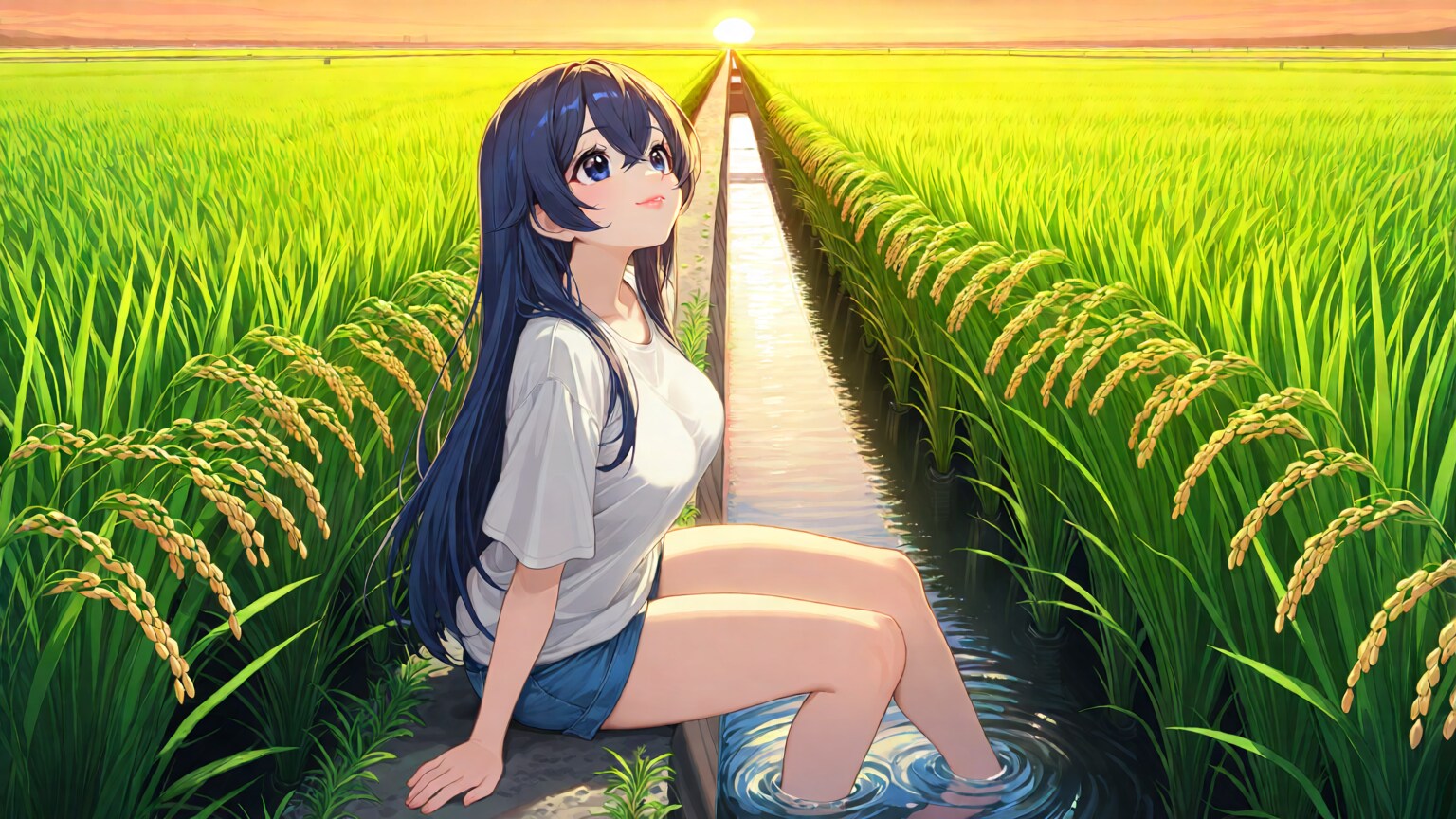 暮れる夏。 | の人気AIイラスト・グラビア