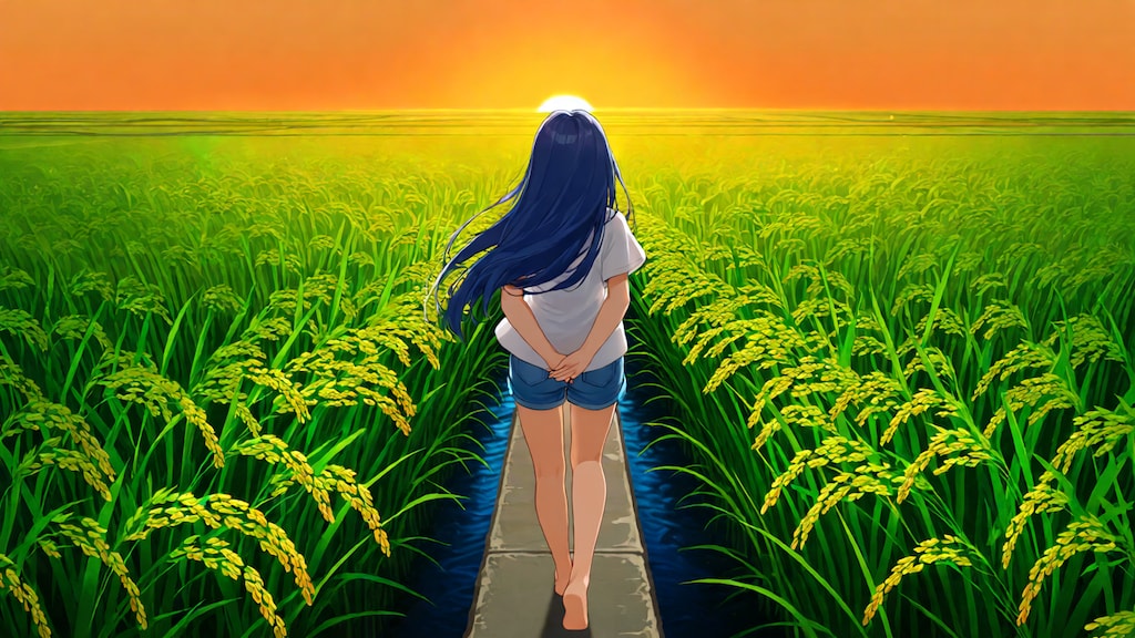 暮れる夏。