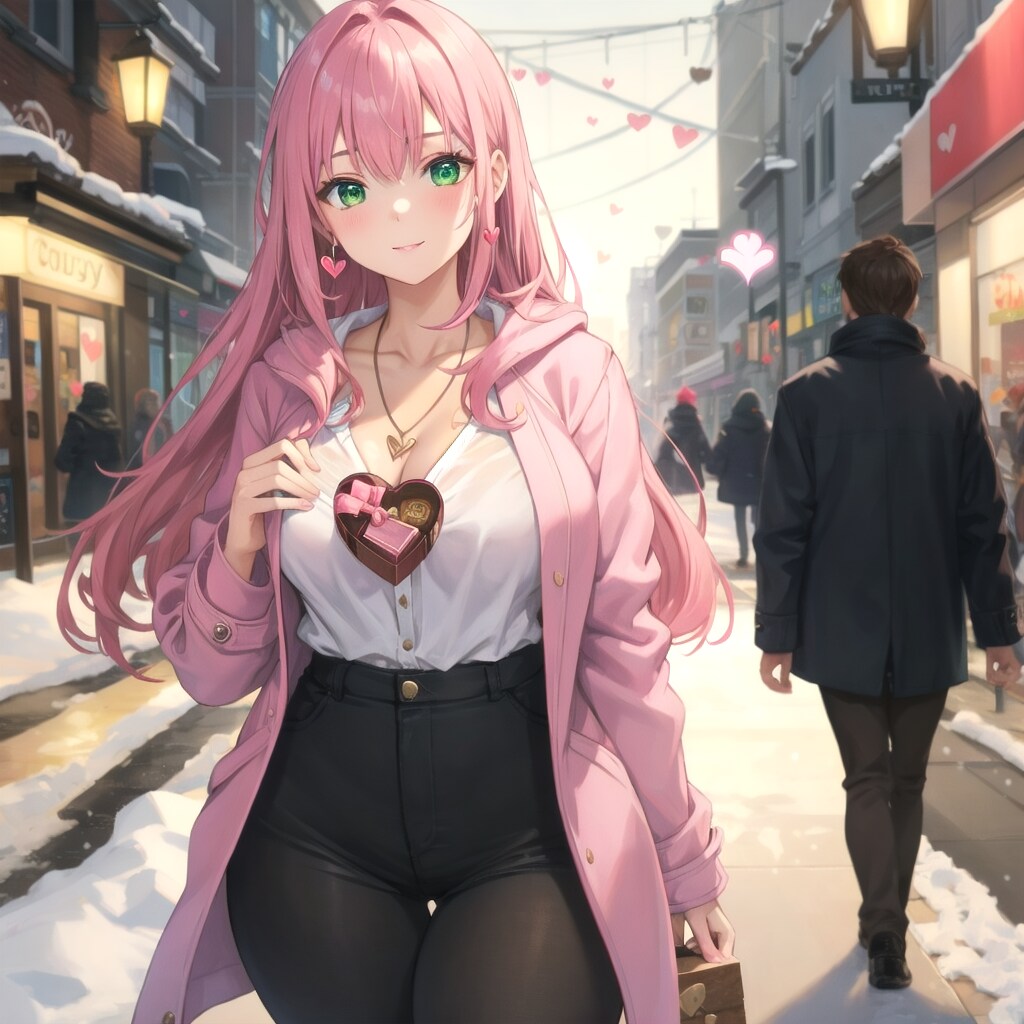 街中でサプライズ