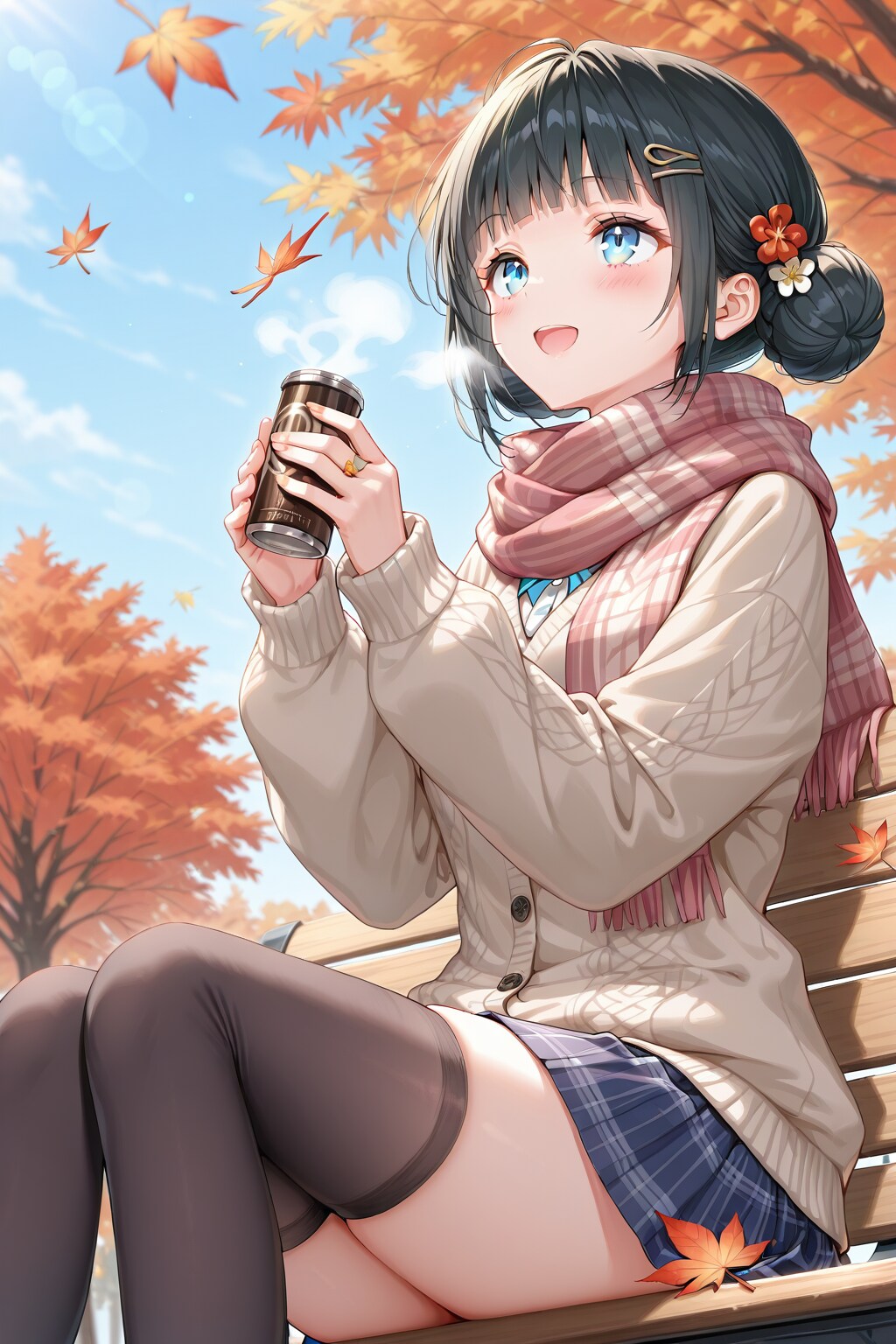 紅葉狩り🍁のおだんごちゃん🍡✨
