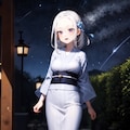 しろ 流れ星 2枚目