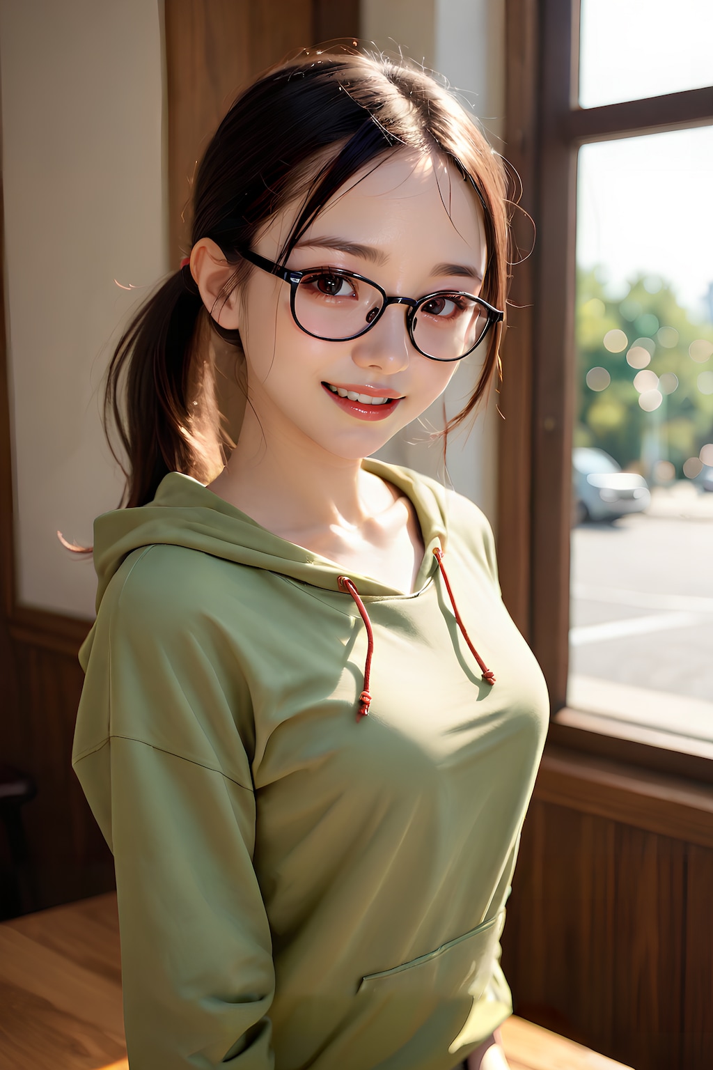 デコメガネちゃん