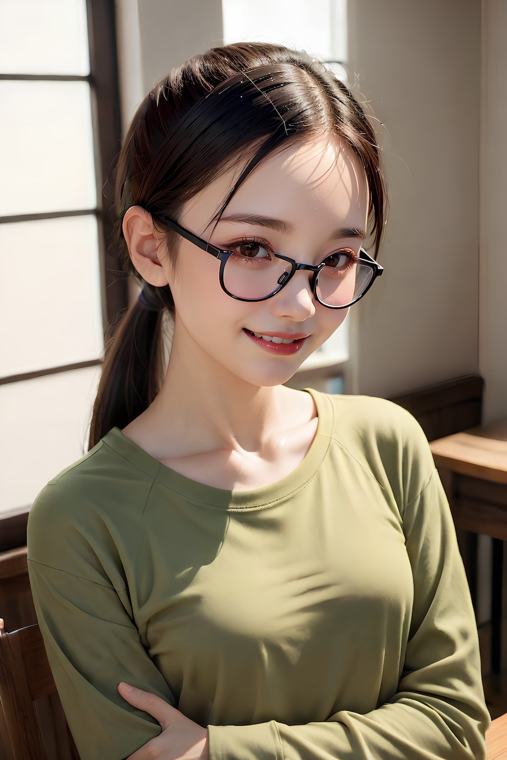 デコメガネちゃん