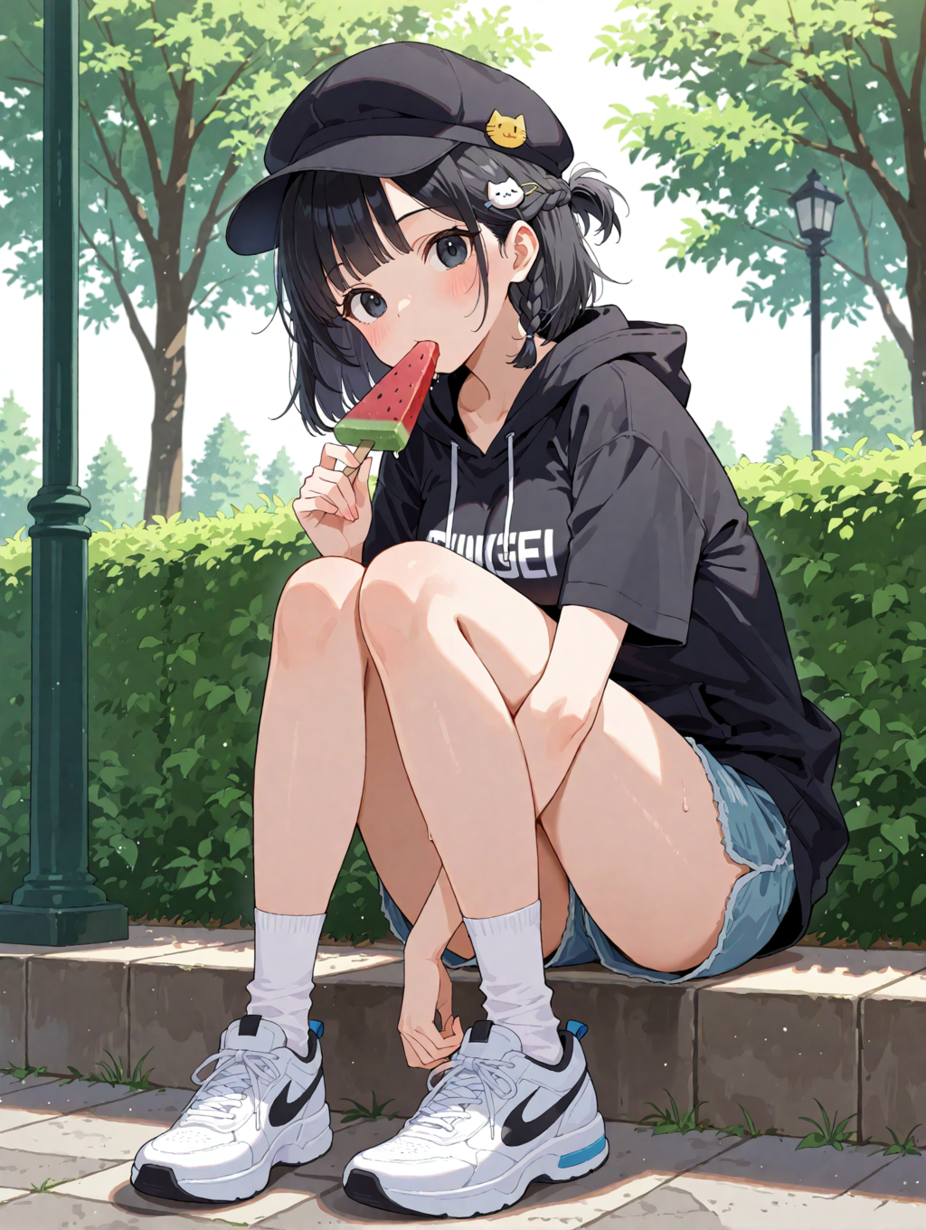 とりあえず暑いのでスイカバーを食べよう！