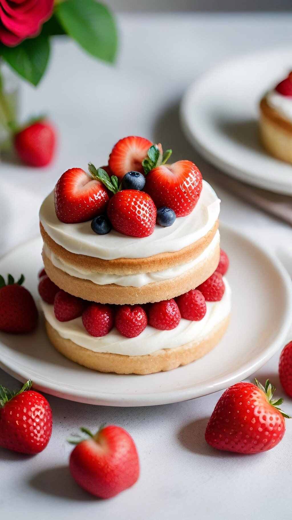 可愛いケーキ