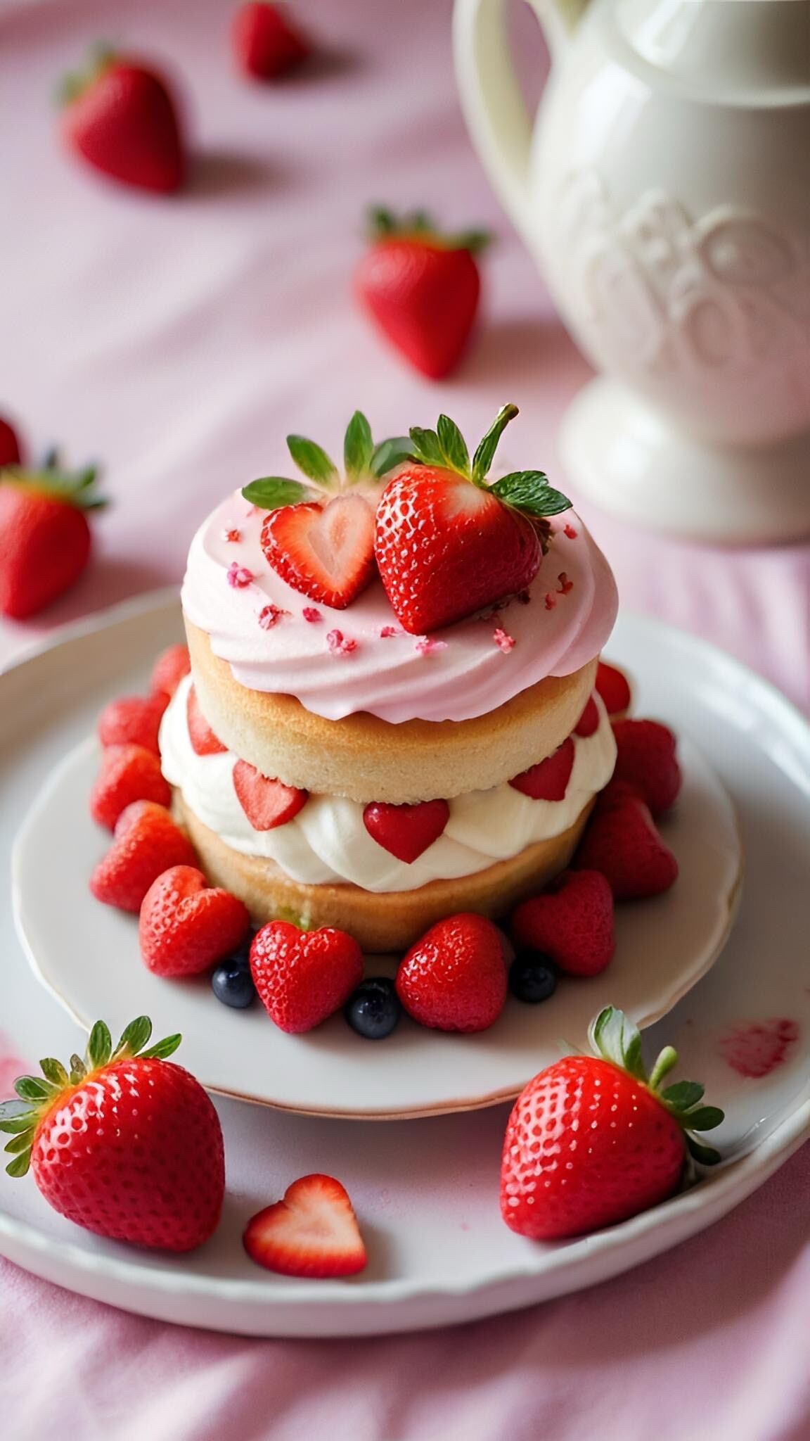 可愛いケーキ