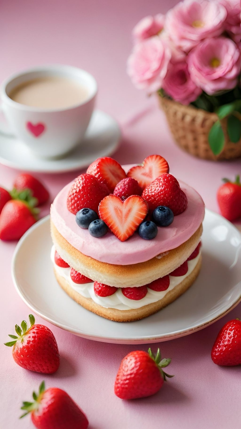 可愛いケーキ