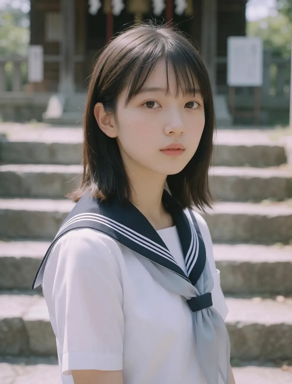 今朝の制服