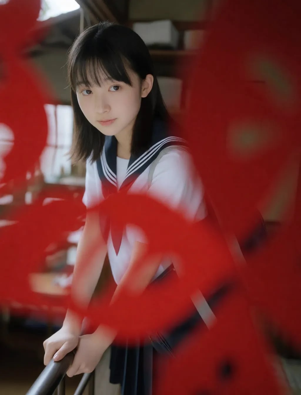 今朝の制服