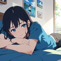 朝起きた時から暑すぎる時の絵 2枚目