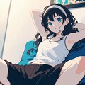 朝起きた時から暑すぎる時の絵 5枚目