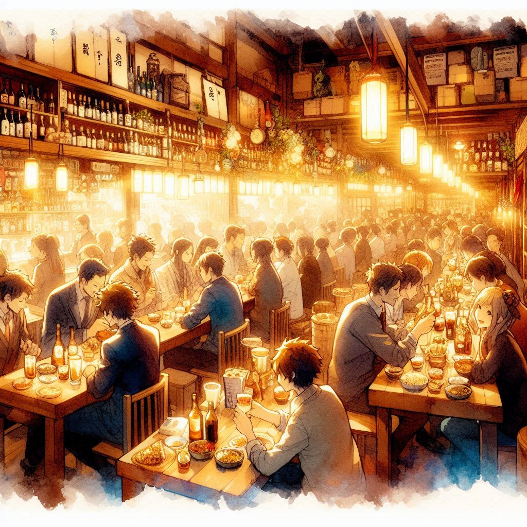 ある居酒屋の風景