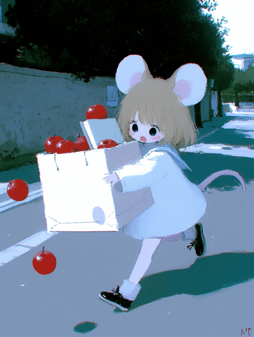 ドジっ子ねず耳ちゃん